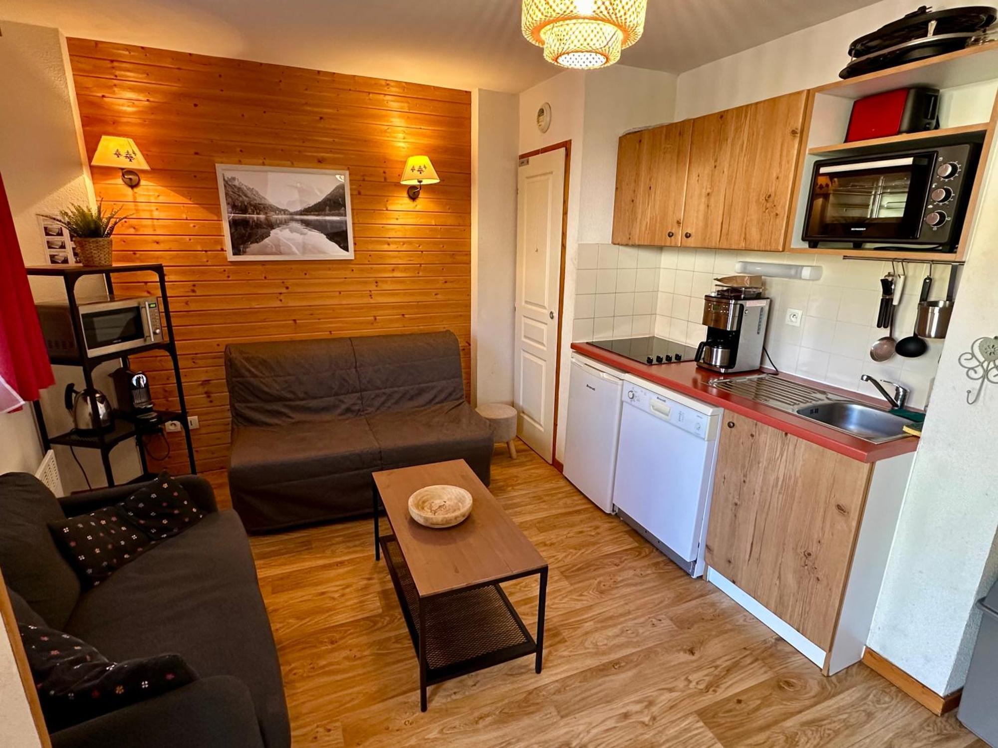 Charmant Appartement Confortable Pour 6 Personnes 40M2 Pied Pistes, Piscine, Wifi, Parking Chamrousse Exteriér fotografie