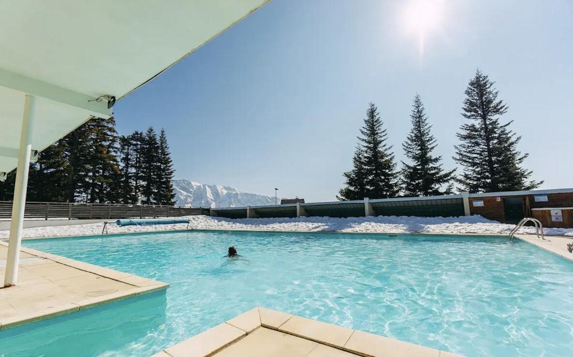 Charmant Appartement Confortable Pour 6 Personnes 40M2 Pied Pistes, Piscine, Wifi, Parking Chamrousse Exteriér fotografie